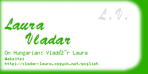 laura vladar business card